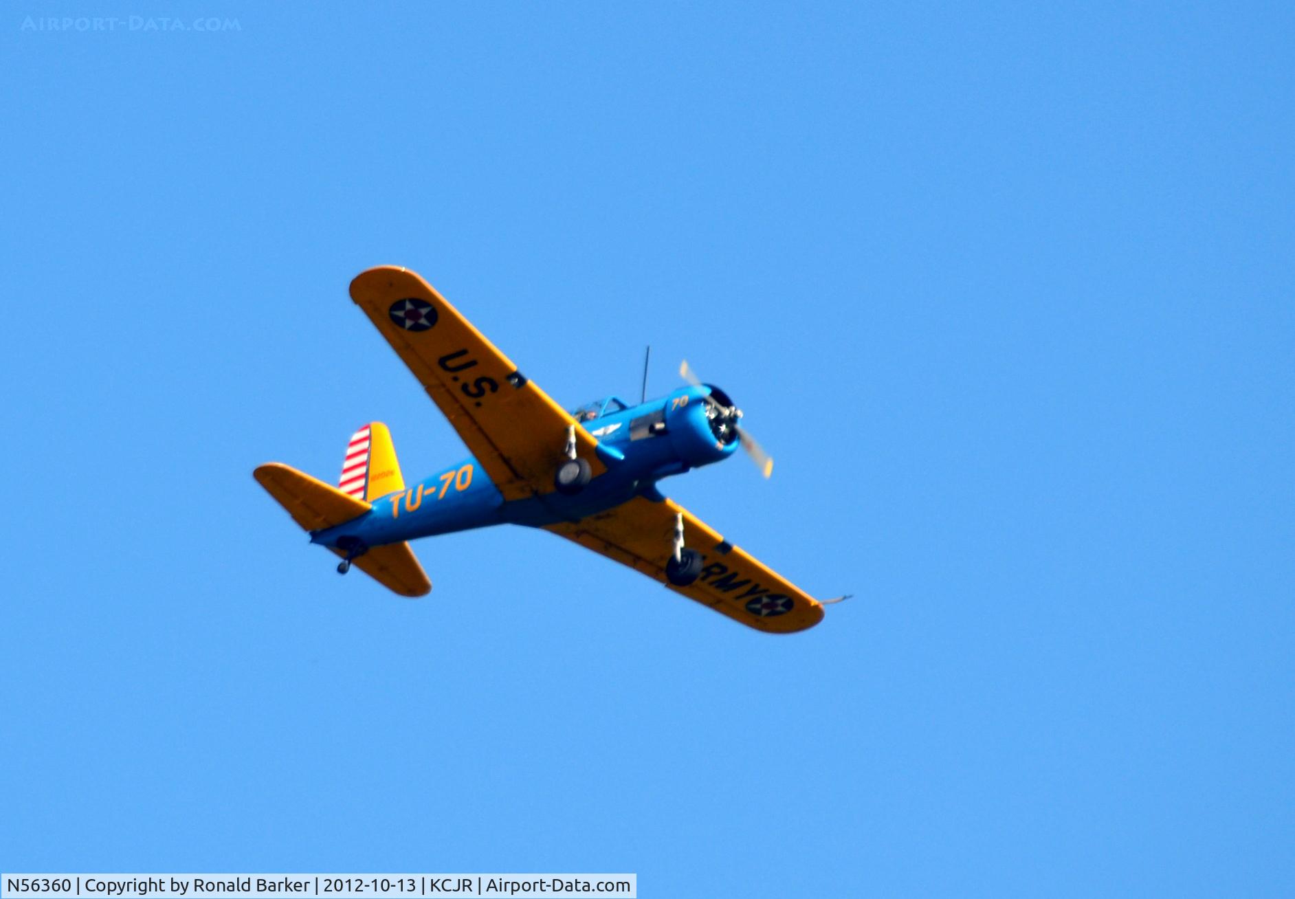 N56360, 1942 Convair BT-13A Valiant C/N 5946, Flyby - Culpeper Air Fest 2012