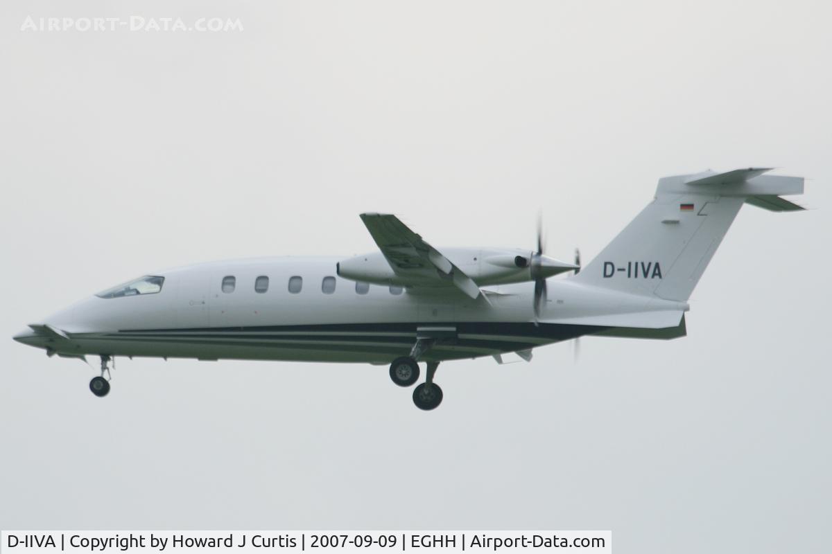 D-IIVA, 2007 Piaggio P-180 Avanti II C/N 1125, Privately owned.