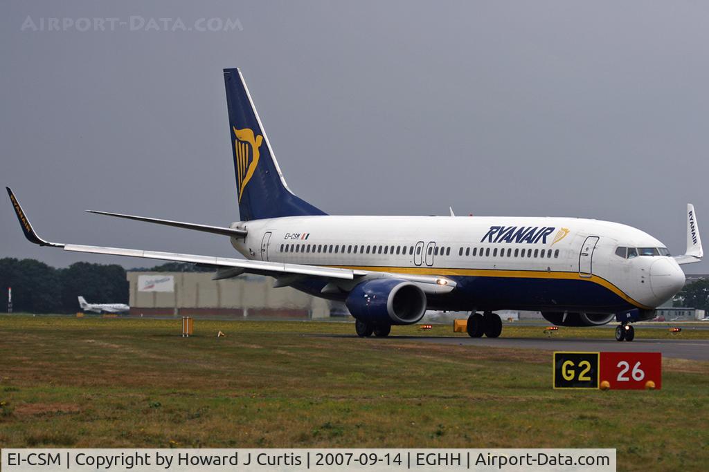 EI-CSM, 2000 Boeing 737-8AS C/N 29926, Ryanair
