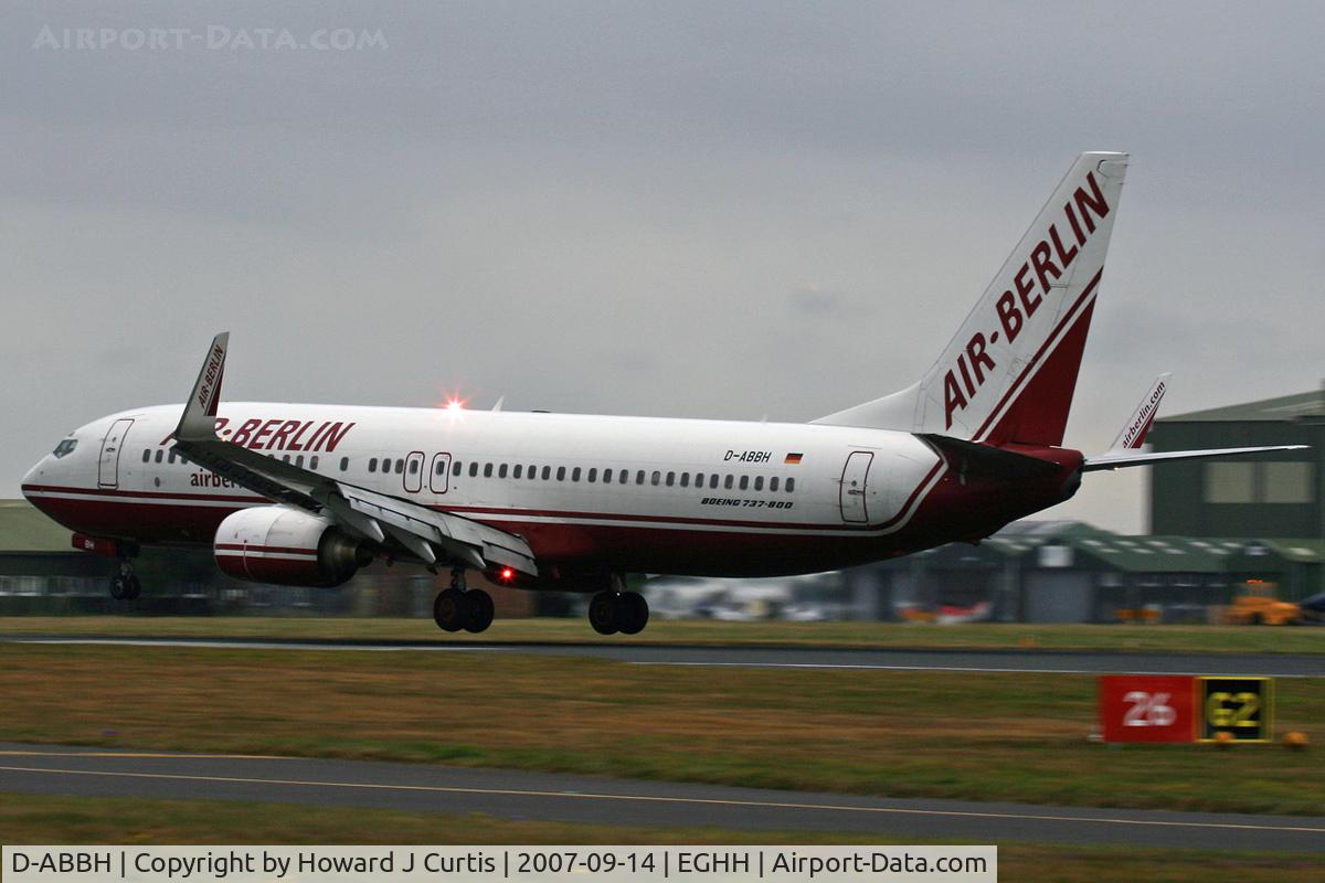 D-ABBH, 2003 Boeing 737-86J C/N 32919, Air Berlin