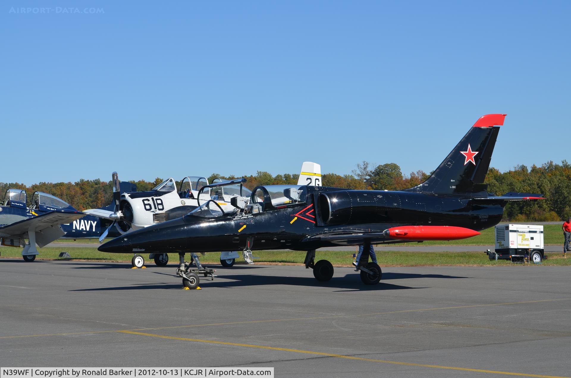 N39WF, 1982 Aero L-39 Albatros C/N 232218, Taxi - Culpeper Air Fest 2012