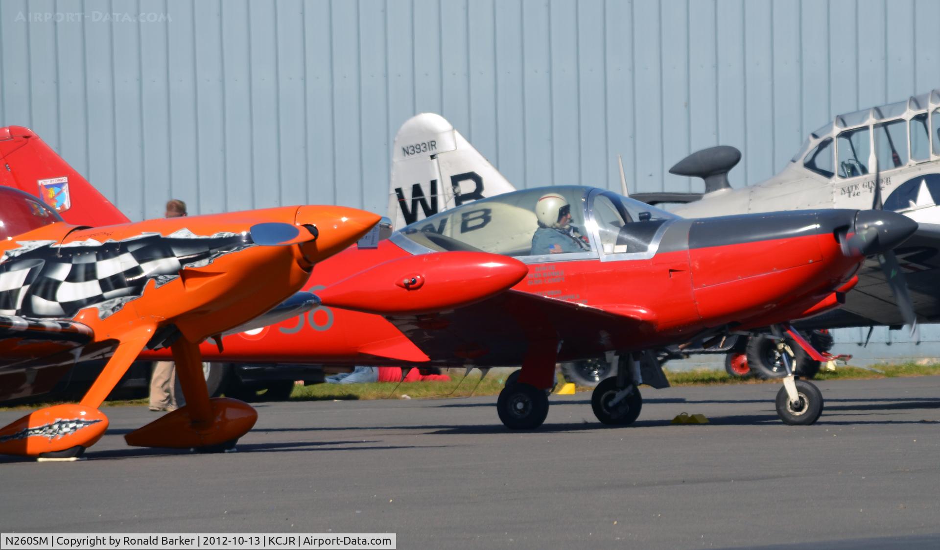 N260SM, 1970 SIAI-Marchetti F-260 C/N 2-40, Ready to taxi - Culpeper Air Fest 2012