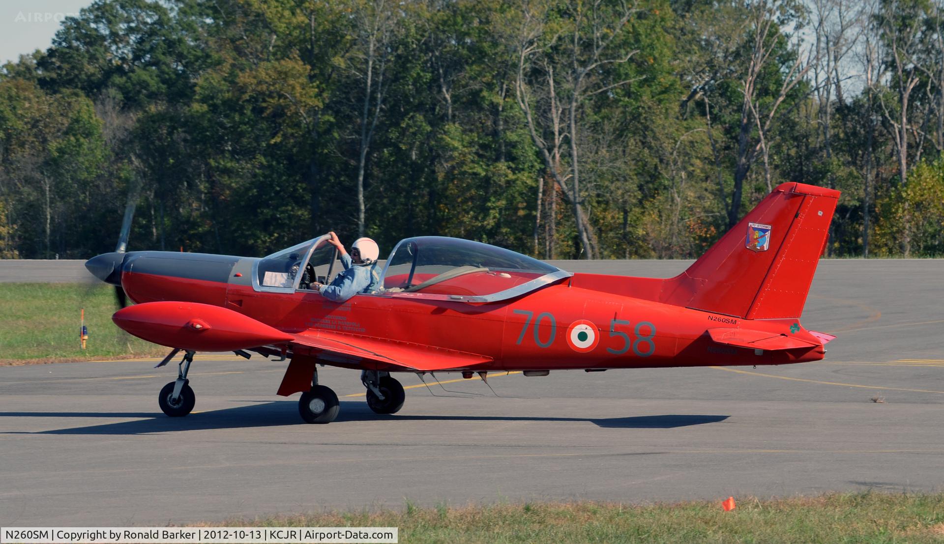 N260SM, 1970 SIAI-Marchetti F-260 C/N 2-40, Tai - Culpeper Air Fest 2012