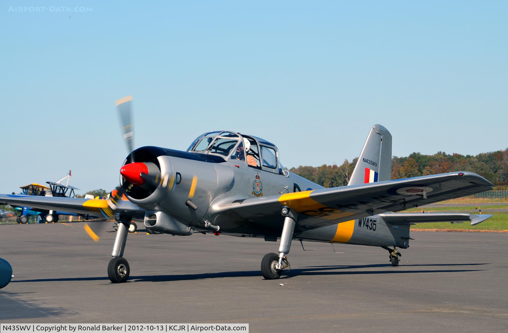 N435WV, 1956 Percival P-56 Provost T1 C/N PAC/F/423, Taxi - Culpeper Air Fest 2012