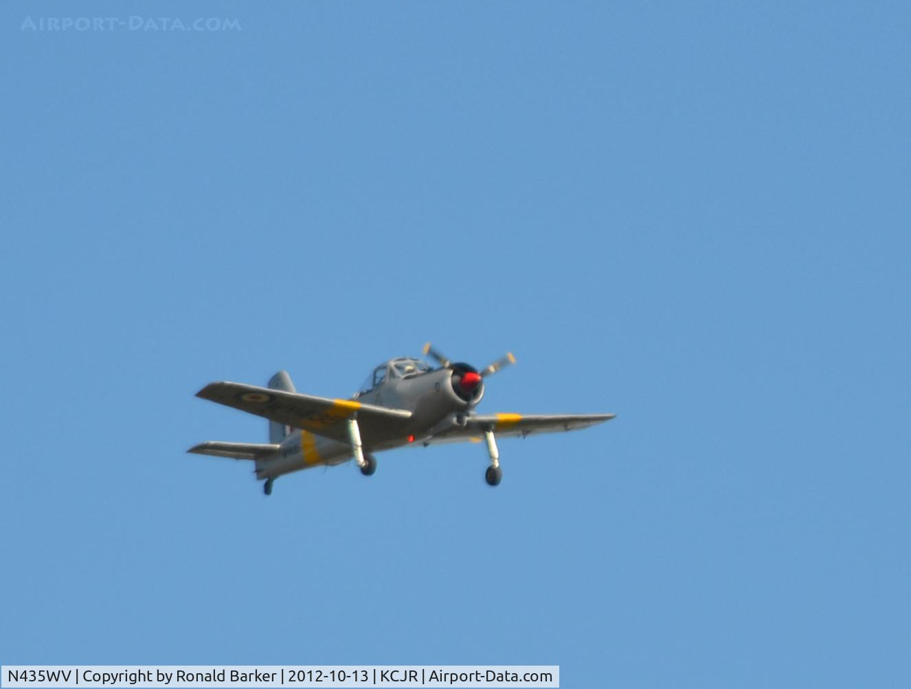 N435WV, 1956 Percival P-56 Provost T1 C/N PAC/F/423, Flyby - Culpeper Air Fest 2012