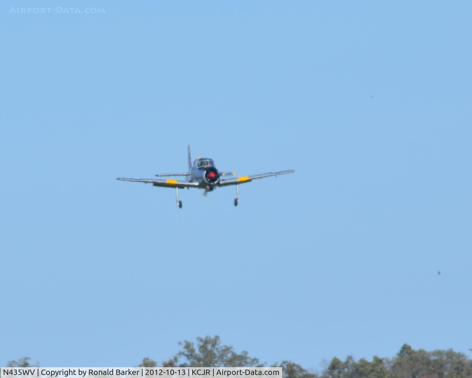 N435WV, 1956 Percival P-56 Provost T1 C/N PAC/F/423, Low approach - Culpeper Air Fest 2012