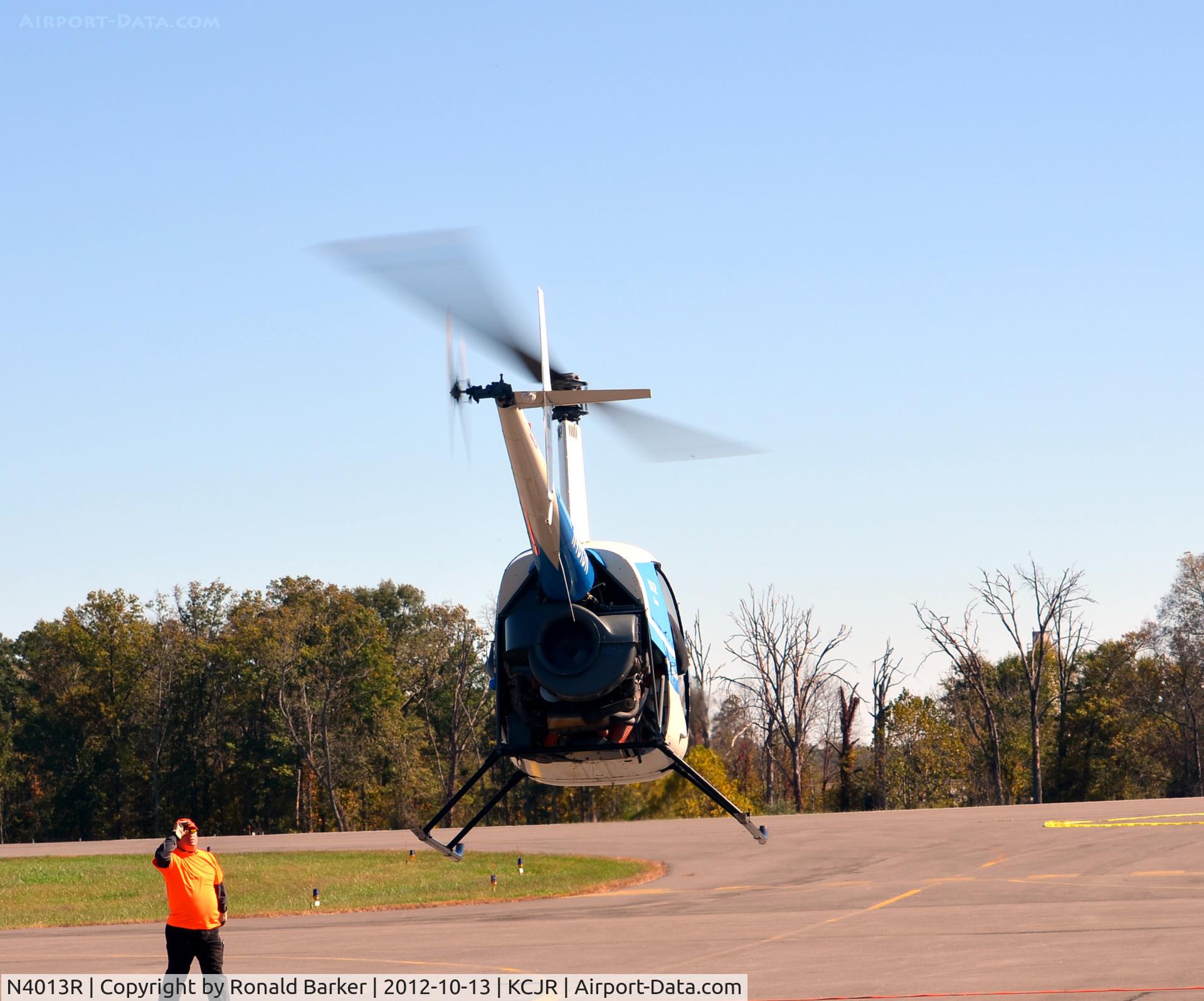 N4013R, 1990 Robinson R22 Beta C/N 1430, Takeoff - Culpeper Air Fest 2012
