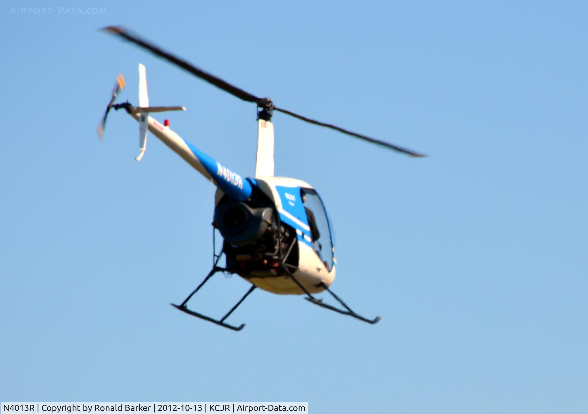 N4013R, 1990 Robinson R22 Beta C/N 1430, Culpeper Air Fest 2012