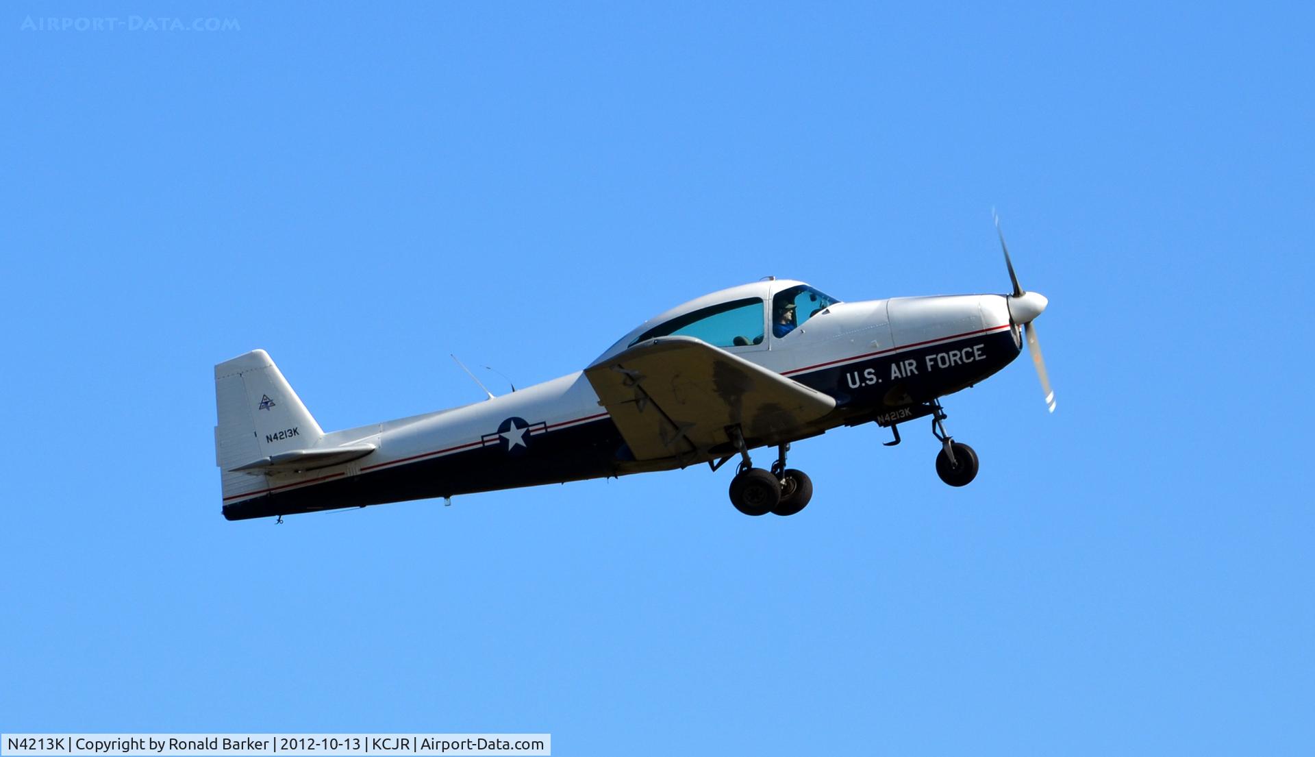 N4213K, 1948 Ryan Navion A C/N NAV-4-1213, Take off - Culpeper Air Fest 2012