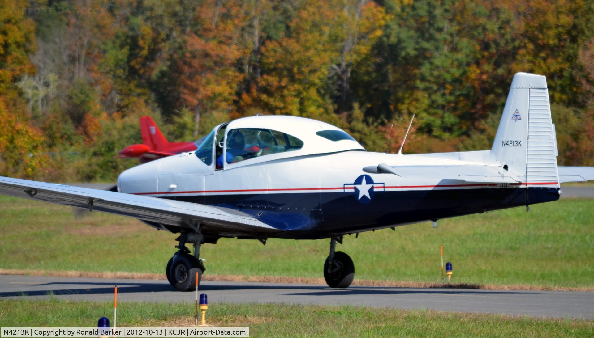N4213K, 1948 Ryan Navion A C/N NAV-4-1213, Taxi - Culpeper Air Fest 2012