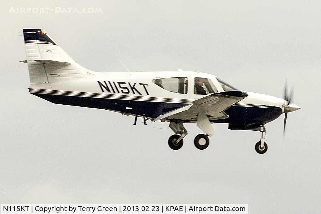 N115KT, 2002 Rockwell Commander 114TC C/N 20044, Landing 16R @ KPAE