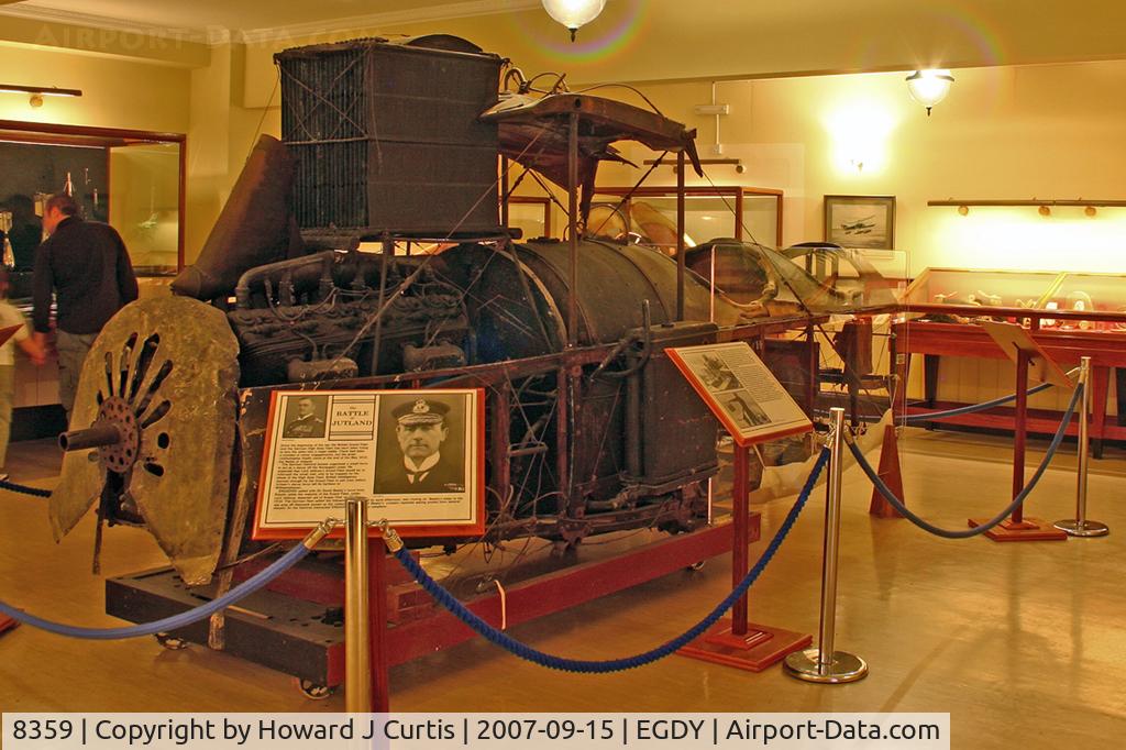 8359, 1916 Short 184 C/N 8359, At the Fleet Air Arm Museum. Only British aircraft to fly at the Battle of Jutland.