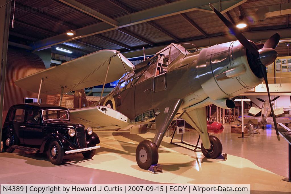 N4389, Fairey Albacore C/N Not found N4389, At the Fleet Air Arm Museum.