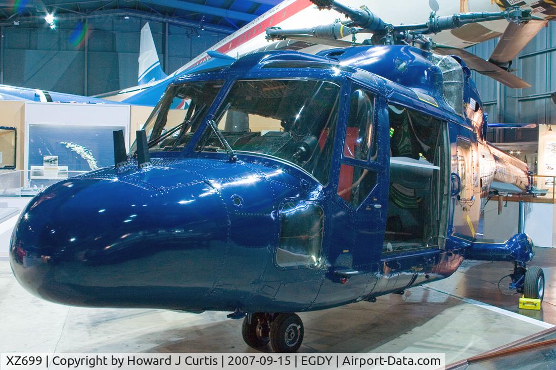 XZ699, 1980 Westland Lynx HAS.2 C/N 157, At the Fleet Air Arm Museum.