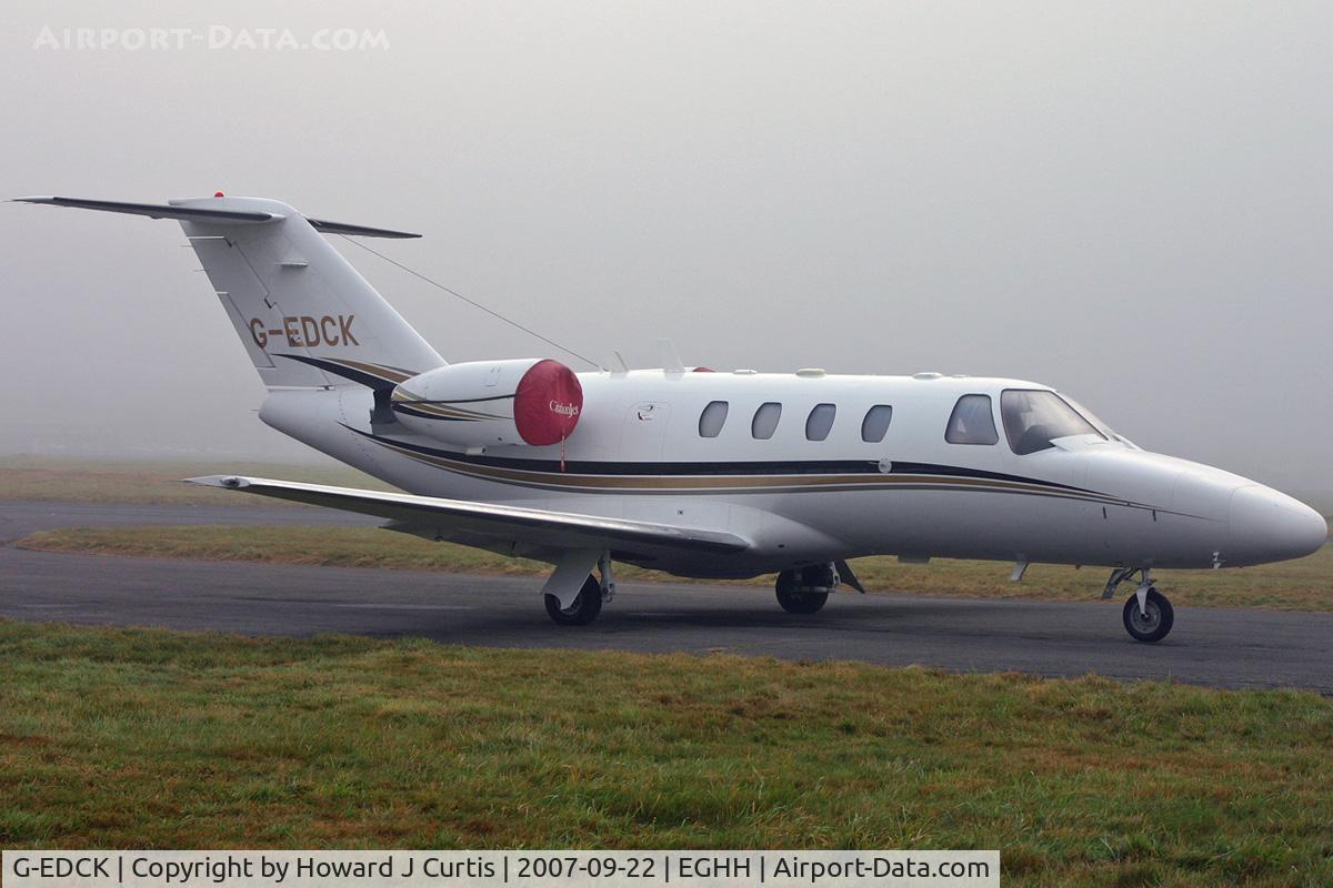 G-EDCK, 2003 Cessna 525 CitationJet CJ1 C/N 525-0510, Corporate.