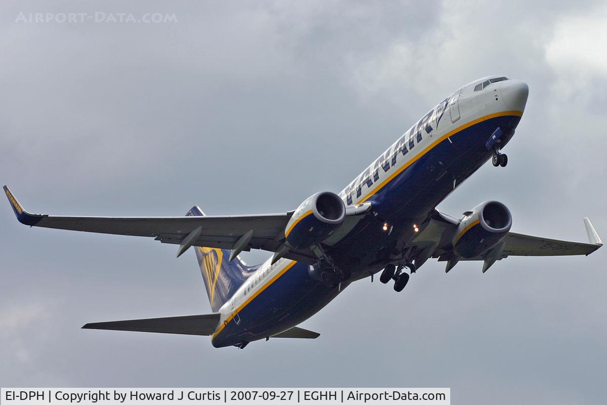 EI-DPH, 2007 Boeing 737-8AS C/N 33624, Ryanair.