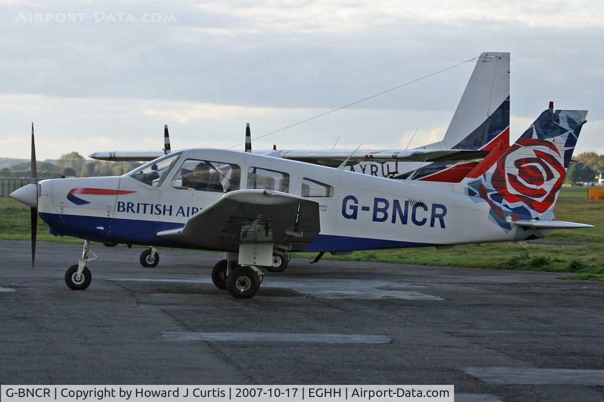 G-BNCR, 1980 Piper PA-28-161 Cherokee Warrior II C/N 28-8016111, British Airways Flying Club