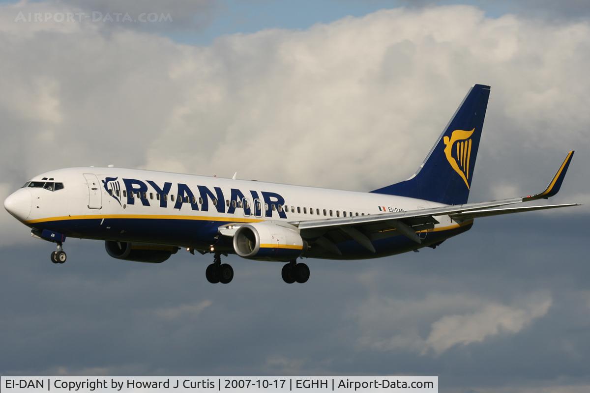 EI-DAN, 2003 Boeing 737-8AS C/N 33549, Ryanair