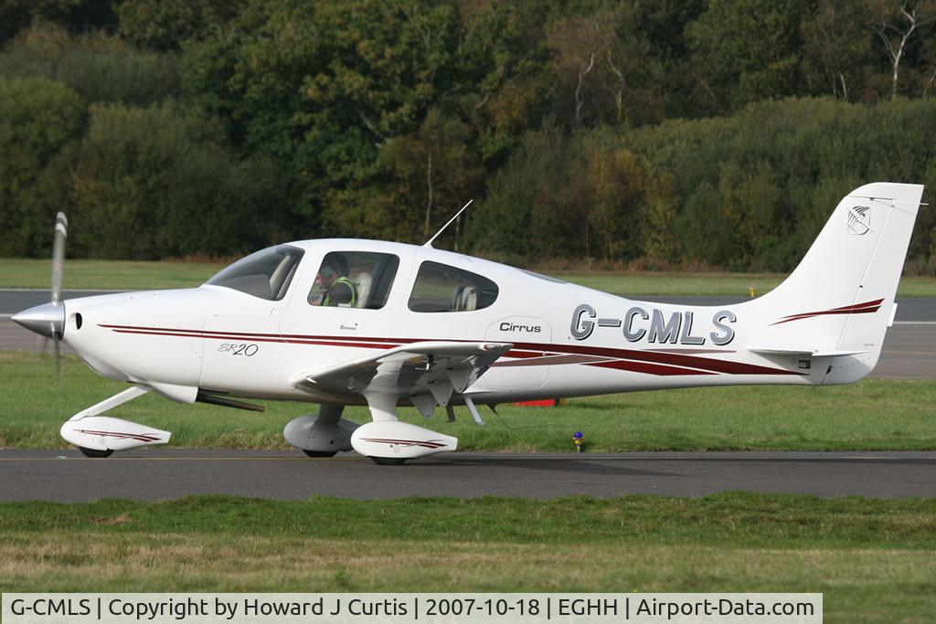 G-CMLS, 2003 Cirrus SR20 C/N 1315, Privately owned.