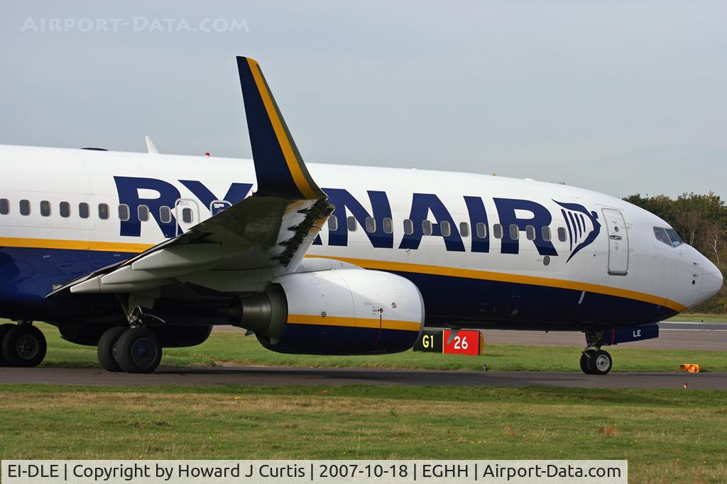 EI-DLE, 2006 Boeing 737-8AS C/N 33587, Ryanair. Close up of the nose.
