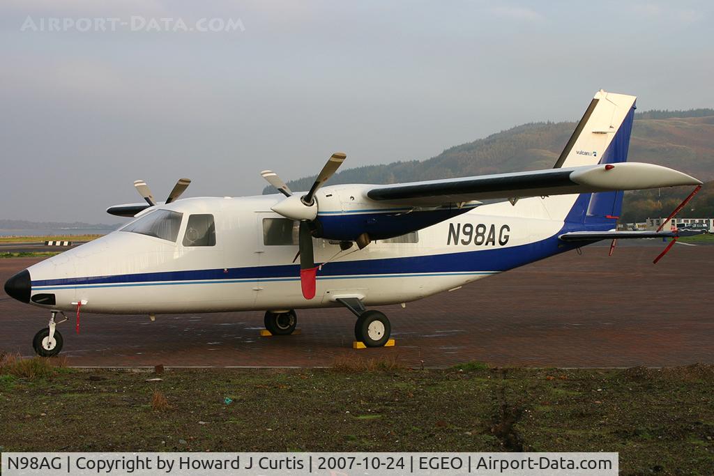 N98AG, Partenavia AP-68TP-300 Spartacus C/N 8011, Privately owned.