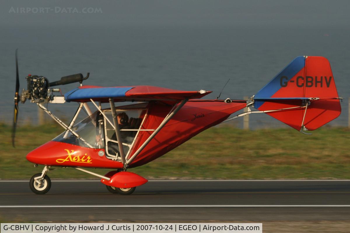 G-CBHV, 2002 X'Air 582(5) C/N BMAA/HB/139, Privately owned.