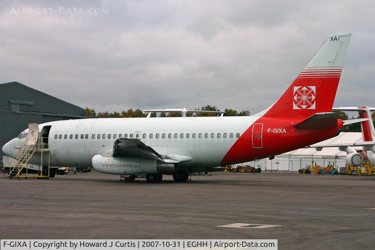 F-GIXA, 1974 Boeing 737-2K2C C/N 20836, www.voliamo.eu titles on engine
