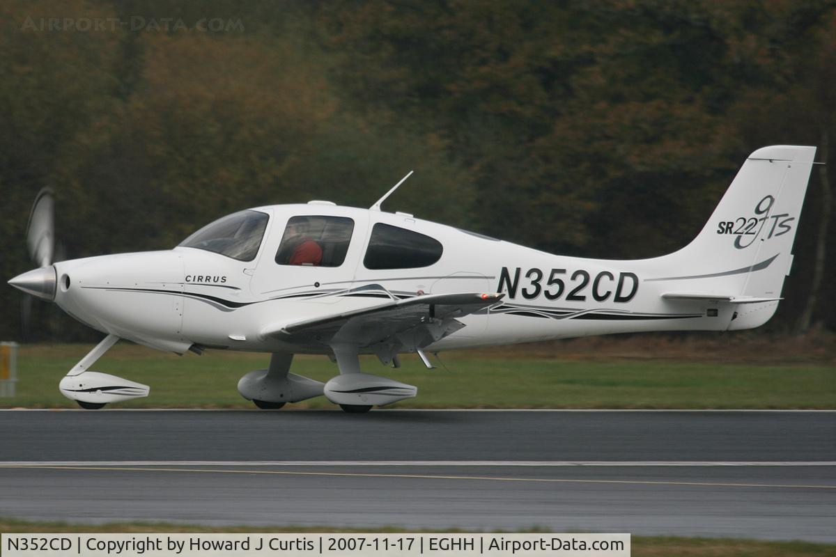 N352CD, 2005 Cirrus SR22 GTS C/N 1367, Privately owned.