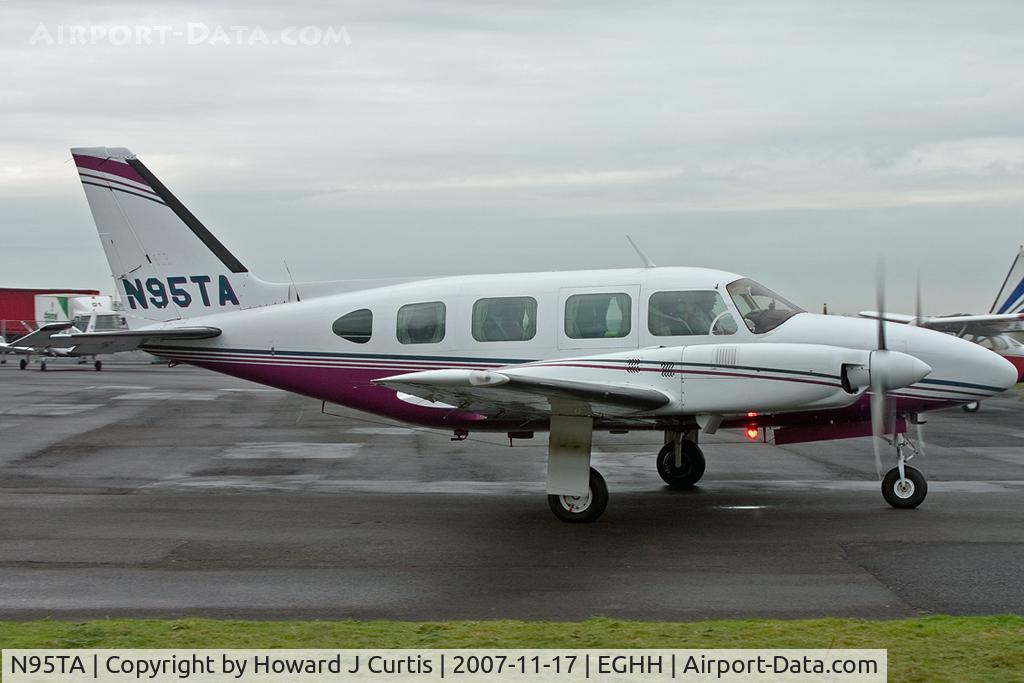N95TA, 1973 Piper PA-31-310 Navajo C/N 31-7300971, Privately owned.