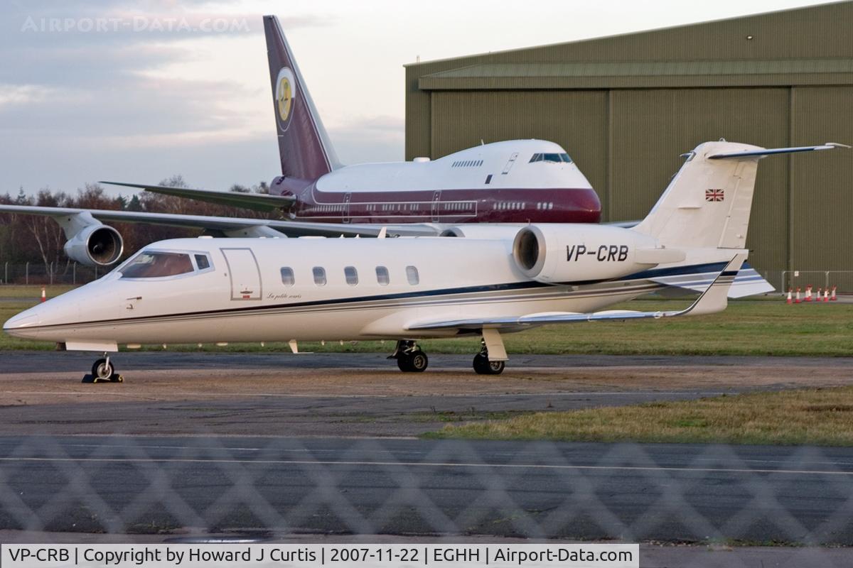 VP-CRB, 1998 Learjet 60 C/N 60-125, Corporate