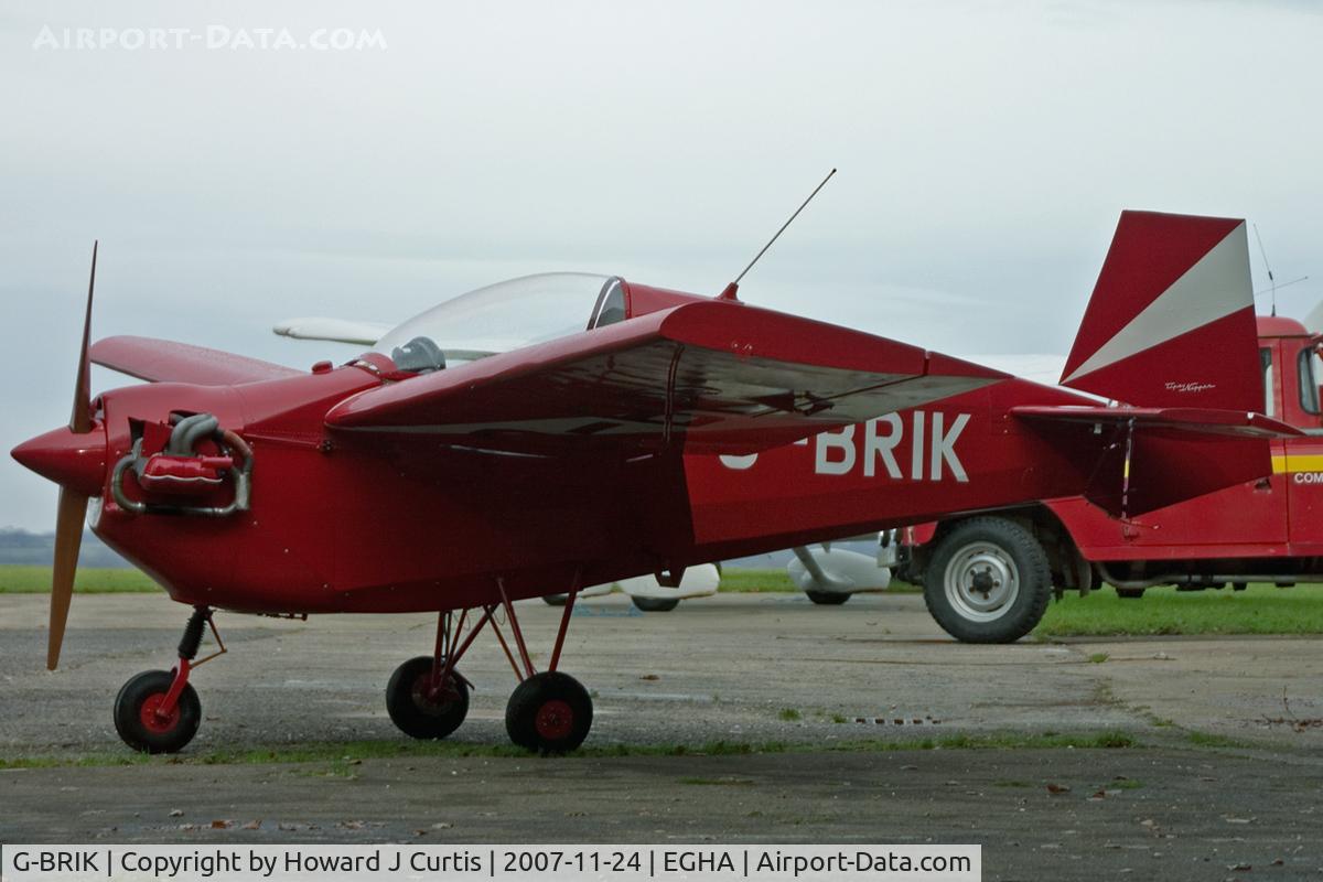 G-BRIK, 1977 Tipsy T-66 Nipper 3 C/N PFA 025-10174, Privately owned.