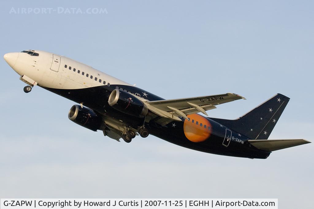 G-ZAPW, 1988 Boeing 737-3L9 C/N 24219, Titan Airways