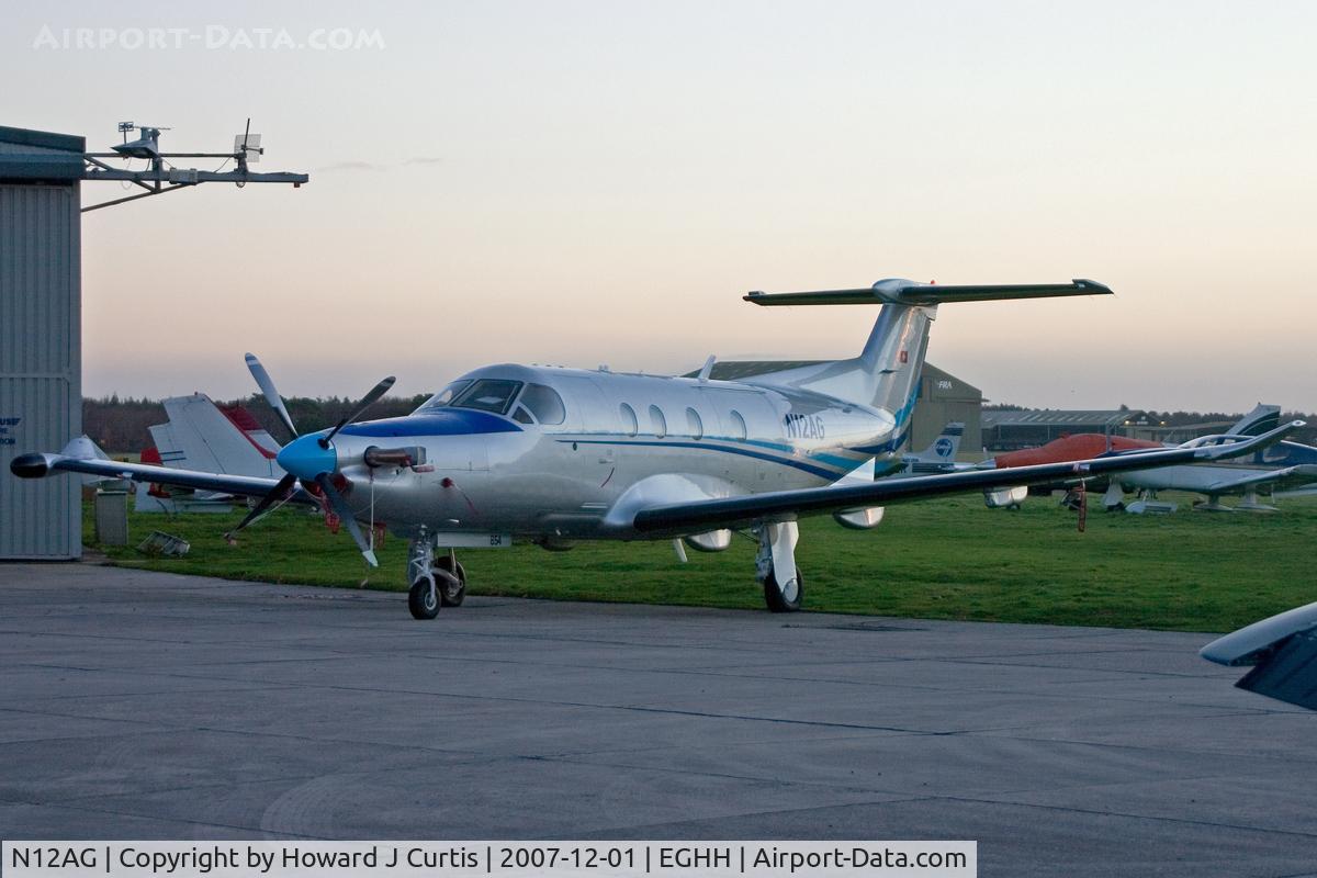 N12AG, 2007 Pilatus PC-12/47 C/N 854, Privately owned.