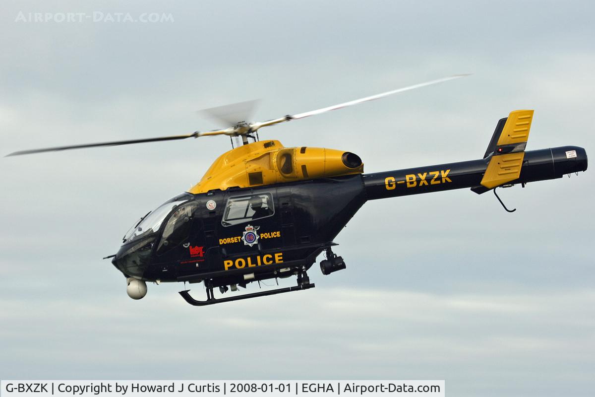 G-BXZK, 1998 McDonnell Douglas MD-900 Explorer C/N 900-00057, Dorset Police