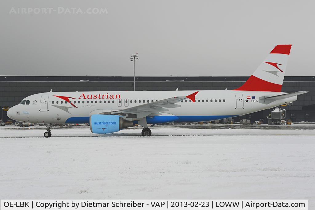OE-LBK, 2003 Airbus A320-214 C/N 1931, Austrian Airlines Airbus 320