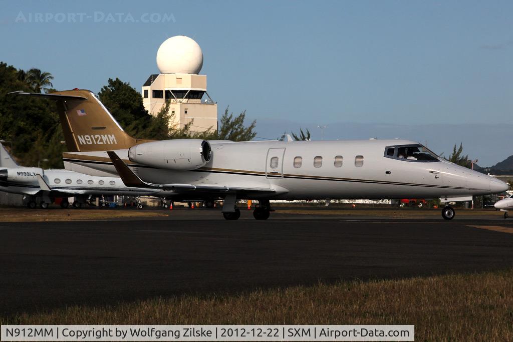 N912MM, 1982 Gates Learjet 55 C/N 064, visitor