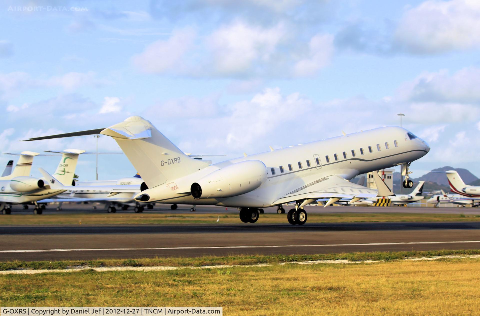 G-OXRS, 2009 Bombardier BD-700-1A10 Global Express C/N 9351, G-OXRS