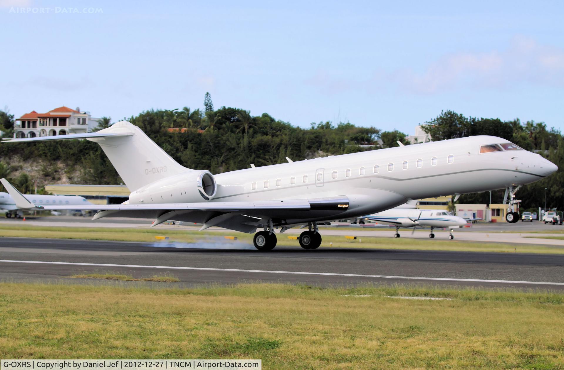 G-OXRS, 2009 Bombardier BD-700-1A10 Global Express C/N 9351, G-OXRS