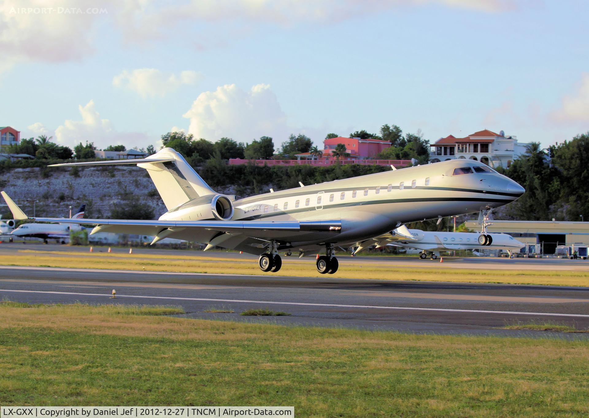 LX-GXX, 2008 Bombardier BD-700-1A10 Global Express C/N 9306, LX-GXX