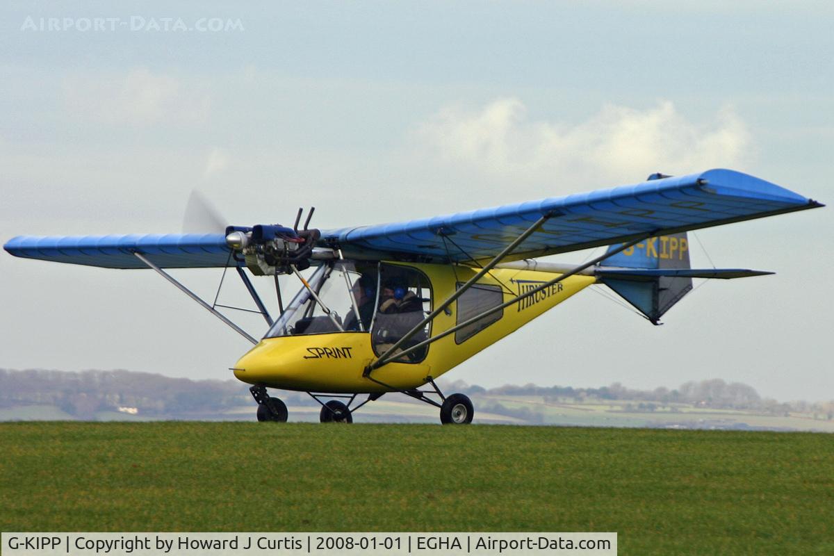 G-KIPP, 2003 Thruster T600N 450 C/N 1031-T600N-094, Privately owned. A resident here.