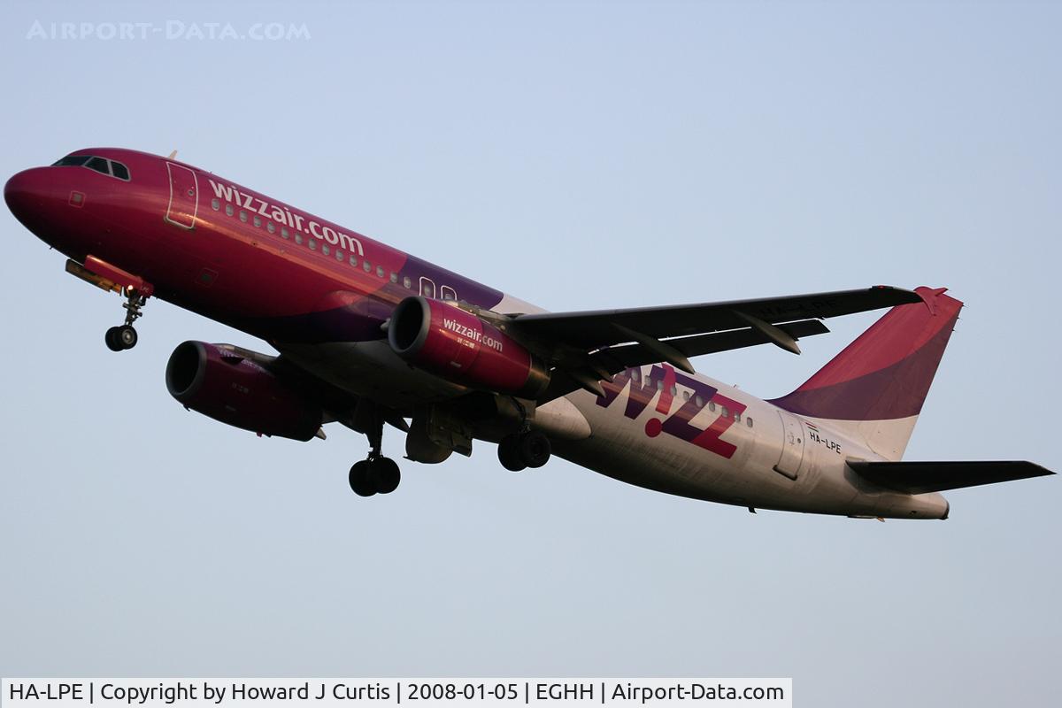 HA-LPE, 2002 Airbus A320-233 C/N 1892, Wizzair