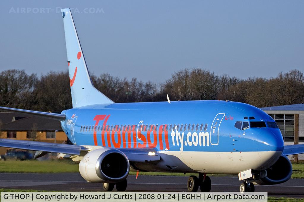G-THOP, 1998 Boeing 737-3U3 C/N 28740, Thomsonfly.com
