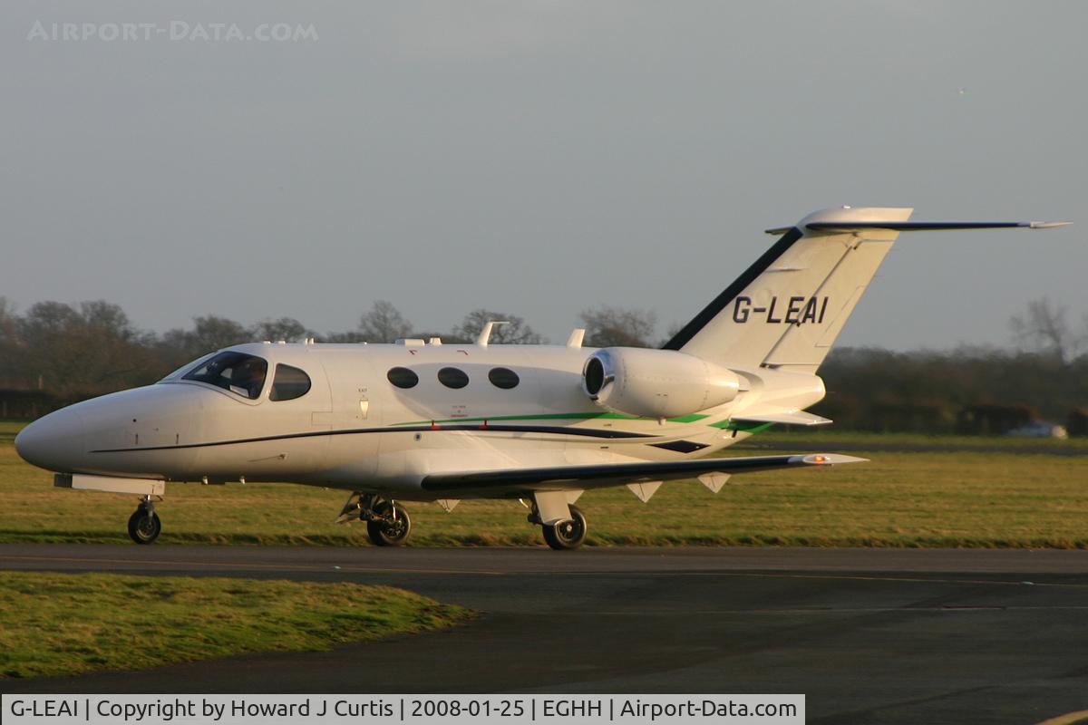 G-LEAI, 2007 Cessna 510 Citation Mustang Citation Mustang C/N 510-0052, London Executive Aviation.