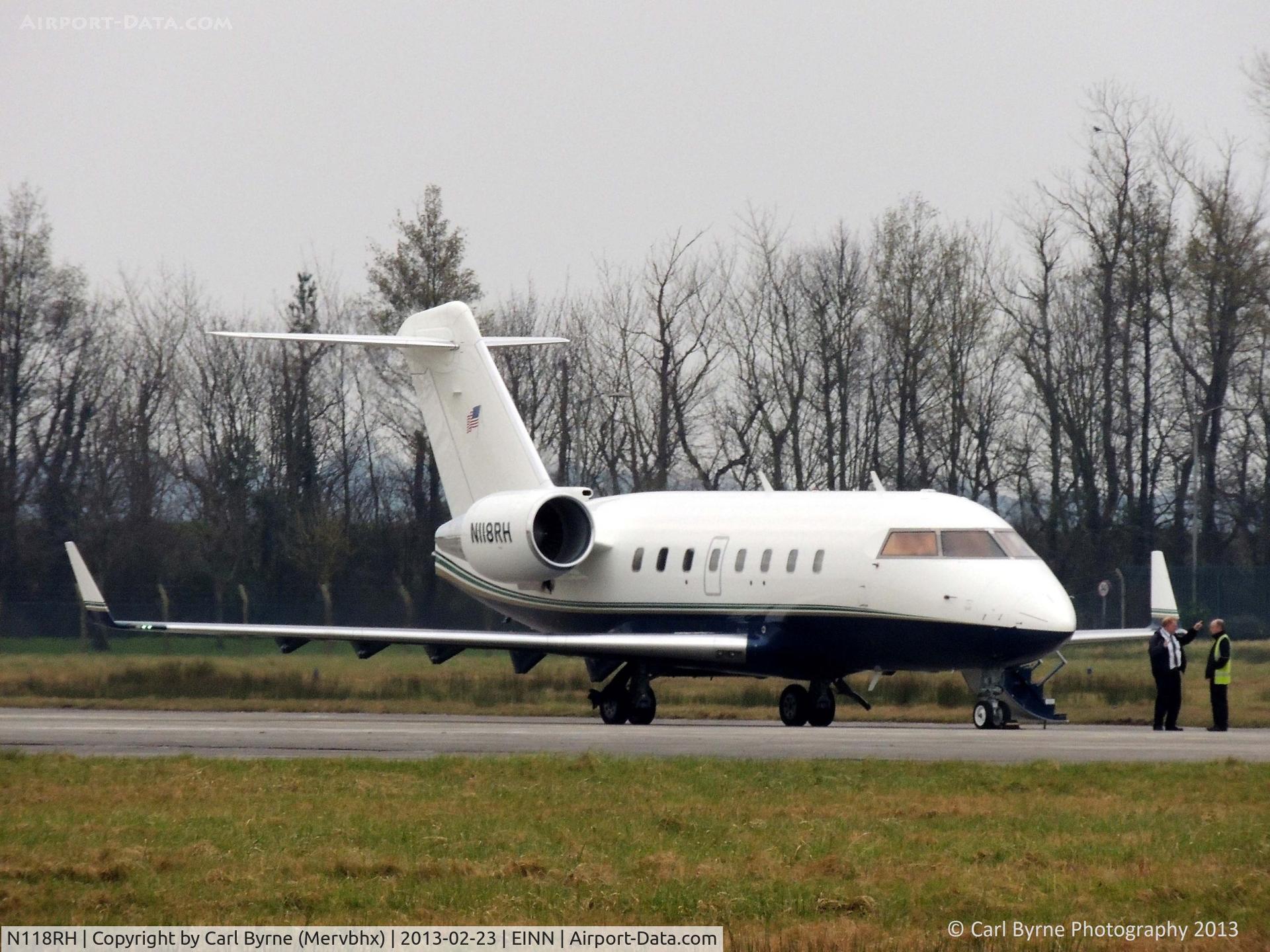 N118RH, 2001 Bombardier Challenger 604 (CL-600-2B16) C/N 5516, Taken from the perimeter