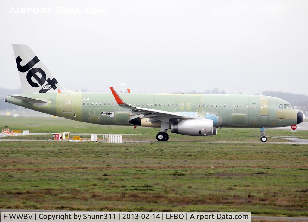 F-WWBV, 2013 Airbus A320-232 C/N 5532, C/n 5532 - For Jetstar Hong-Kong