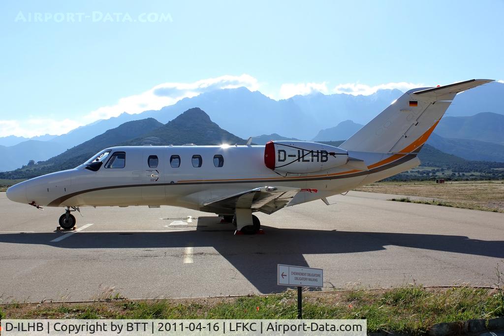 D-ILHB, 2009 Cessna 525 CitationJet CJ1+ C/N 525-0675, Parked
