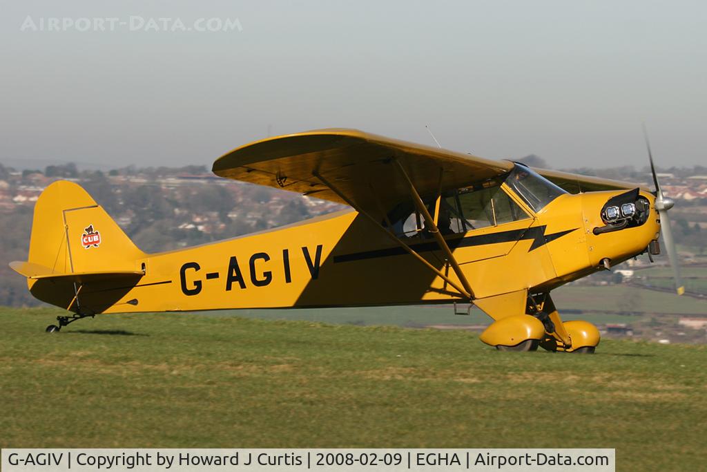 G-AGIV, 1944 Piper L-4J Grasshopper (J3C-65D) C/N 12676, Privately owned.