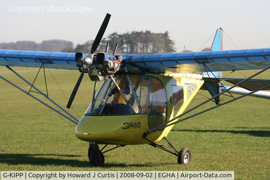 G-KIPP, 2003 Thruster T600N 450 C/N 1031-T600N-094, Privately owned. A resident here.