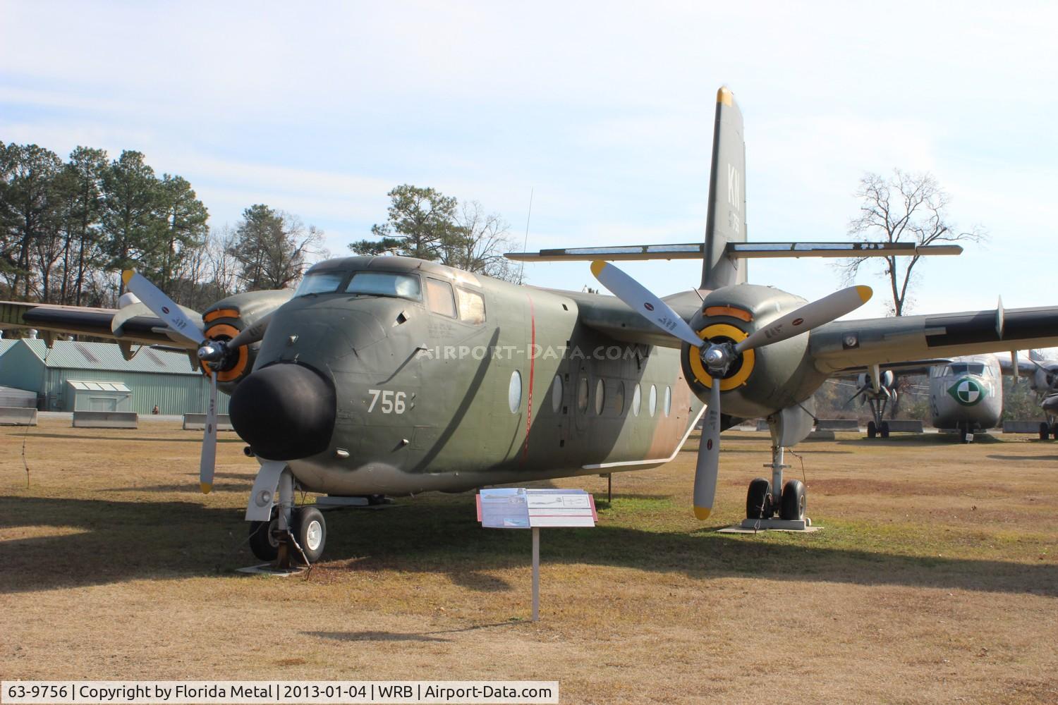 63-9756, 1963 De Havilland Canada C-7B Caribou C/N 218, C-7B Caribou