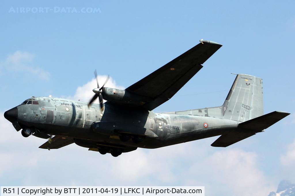 R51, Transall C-160R C/N 51, Old lady take off runway 36